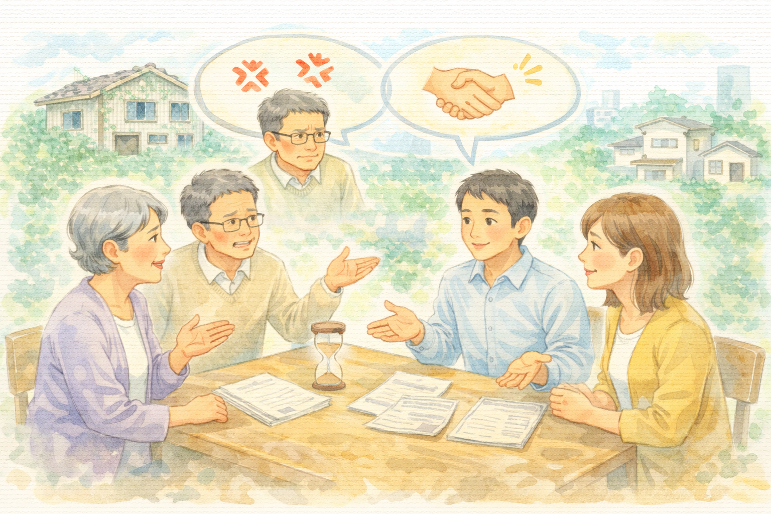 空き家売却で家族が反対したときの対話術5ステップ｜円満解決ガイド