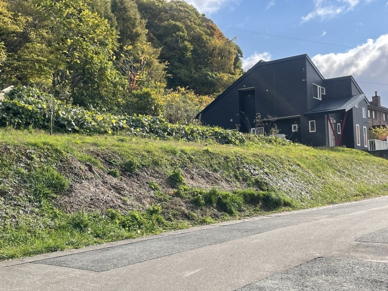 開放感のある空き地