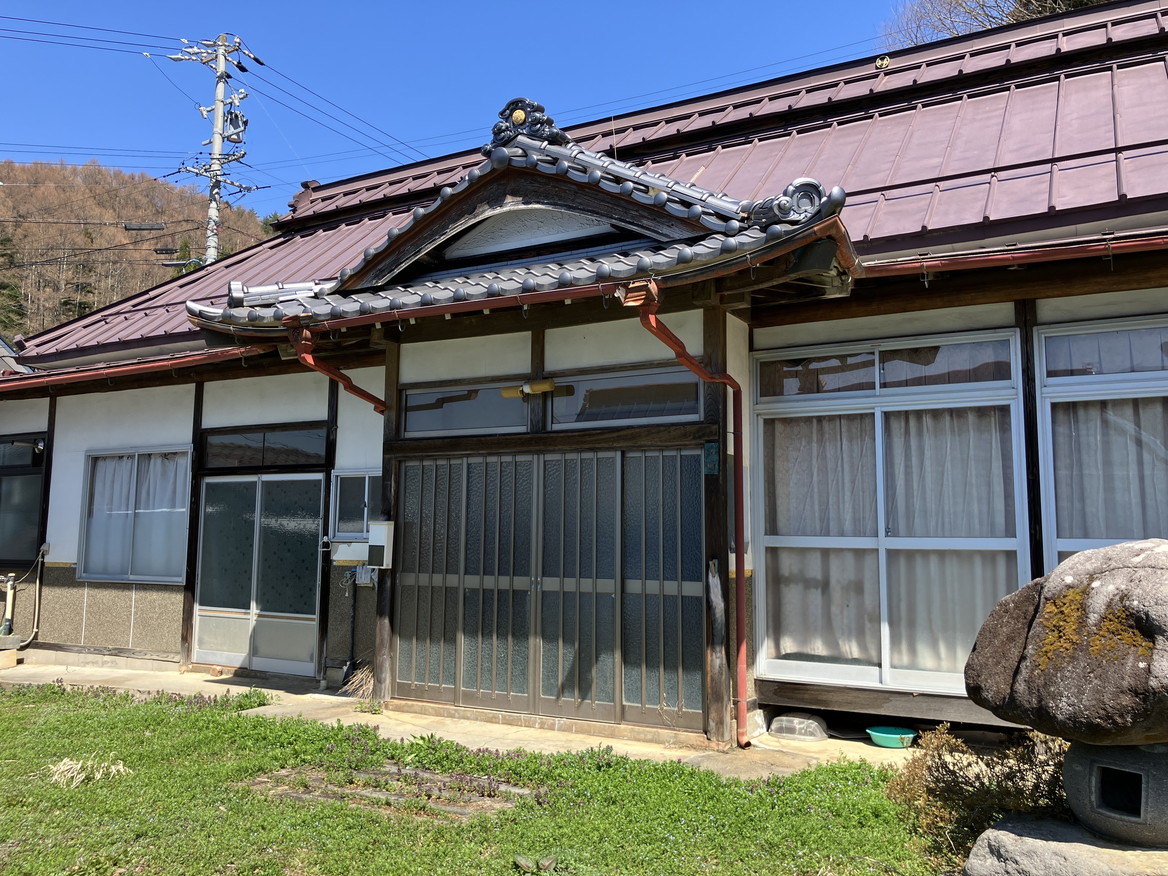 歴史を感じる大正元年築の木造平家建