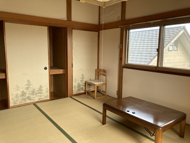 二階にある静かな和室