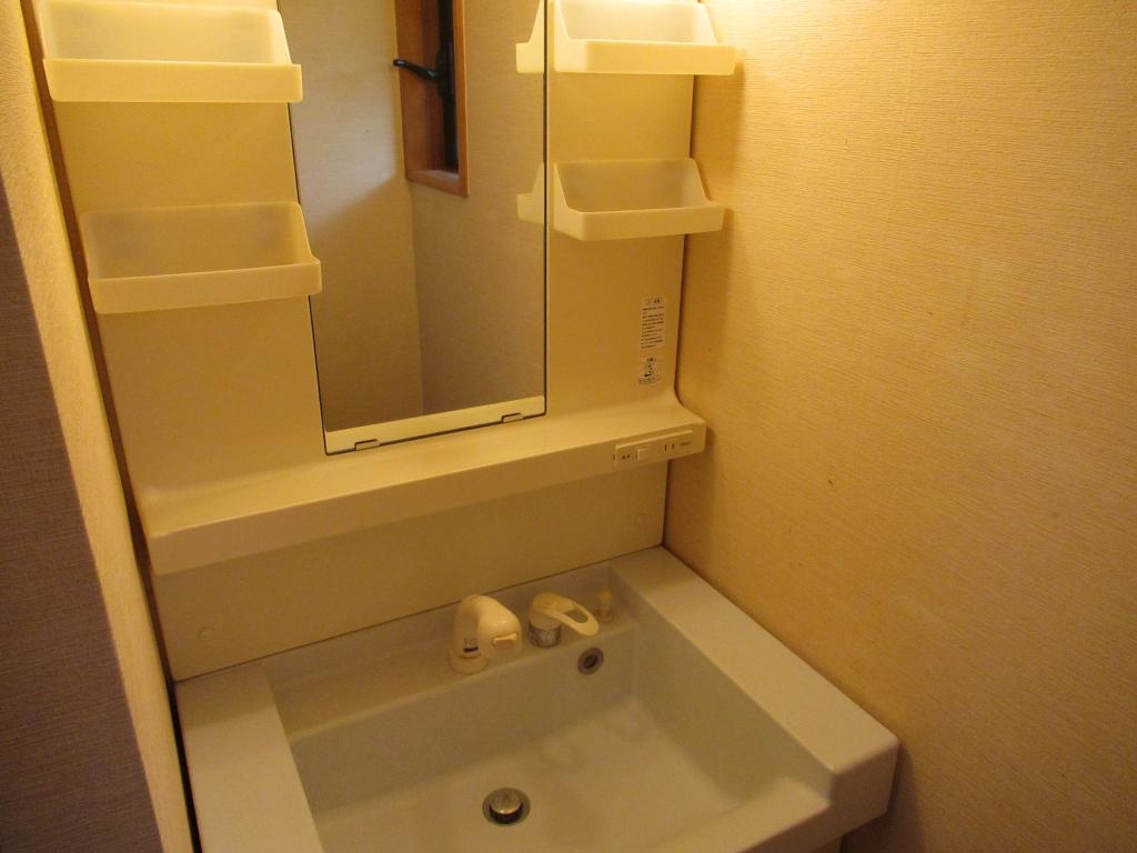 機能的な洗面スペース