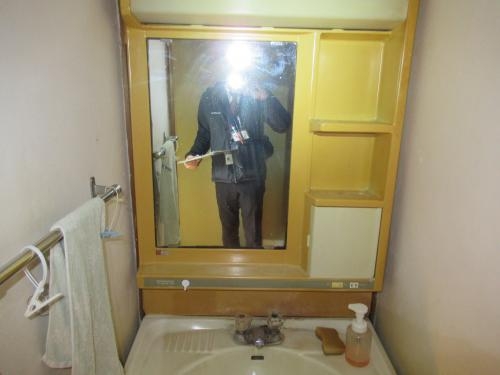 機能的な洗面台エリア