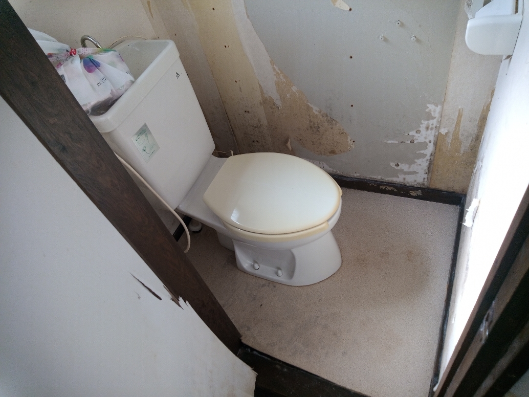 「シンプルなトイレスペース、メンテナンス次第でさらに快適な空間に」
