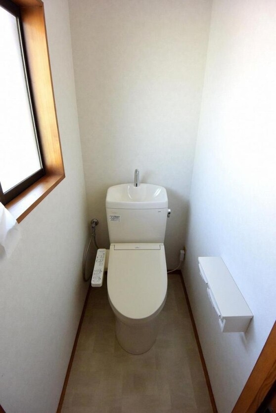 最新式のトイレ