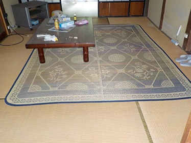 畳の香りが広がる和の空間