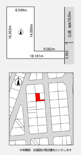 【商業施設至近】アウトレットと産直市場を日常使いできる立地間取り画像1
