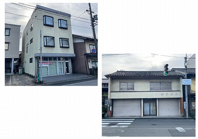 堂々とした鉄骨造3階建ての外観