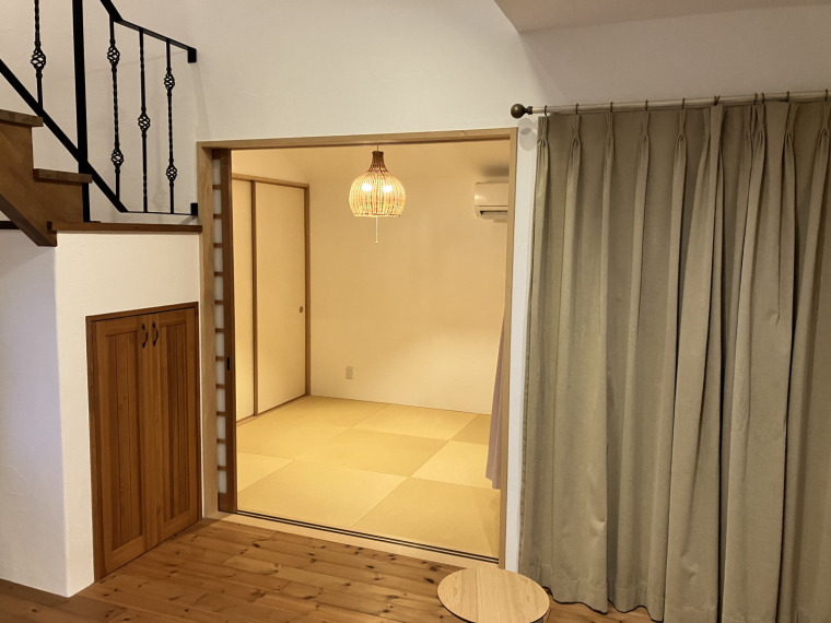開放感のある和洋ミックスの住空間