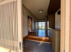 独立した2階玄関