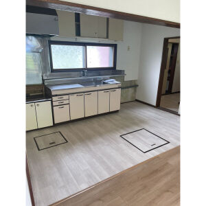 収納スペースが多い台所