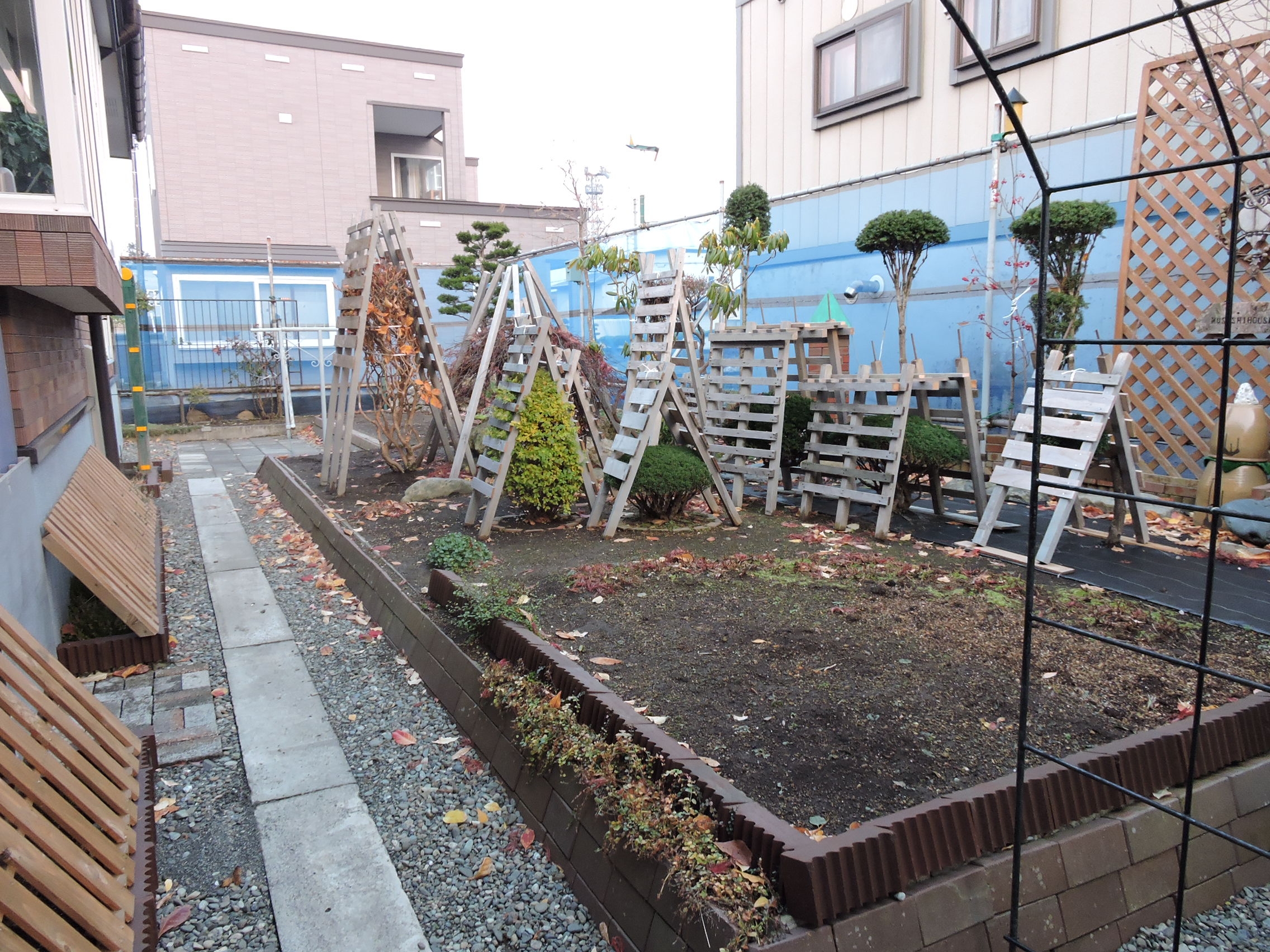 広々としたガーデニングスペース